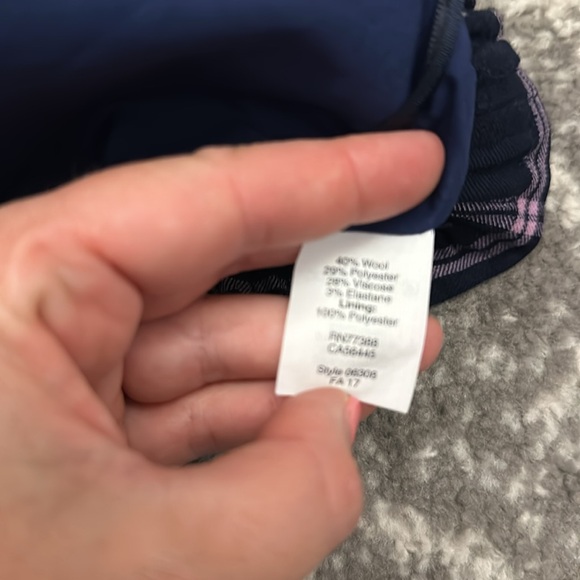 J Crew Women’s Navy Sideways Skirt - Picture 11 of 11